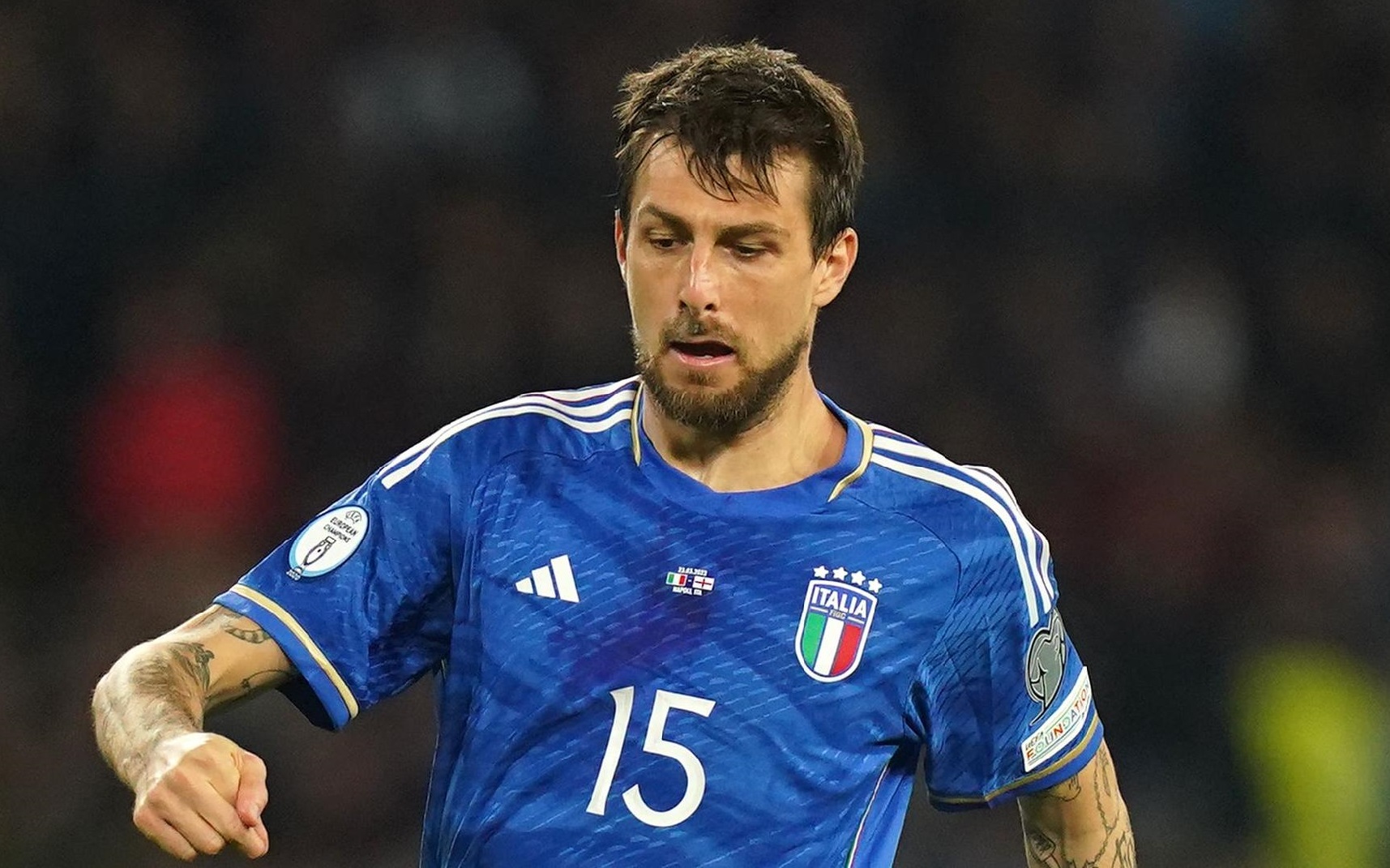Lão tướng Acerbi vắng mặt tại EURO 2024 vì chấn thương háng
