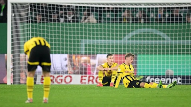 Dortmund gục ngã ở vòng 2 cúp Quốc gia Đức