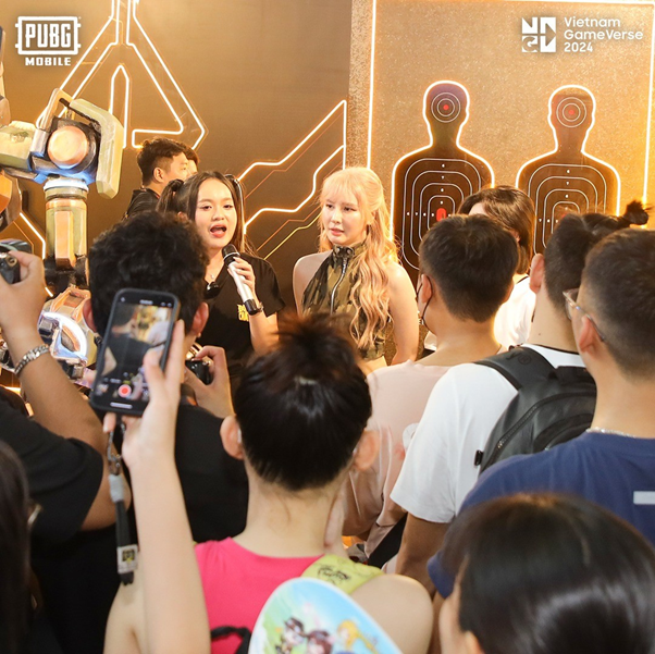 PUBG Mobile tạo nên cơn sốt tại Vietnam GameVerse 2024