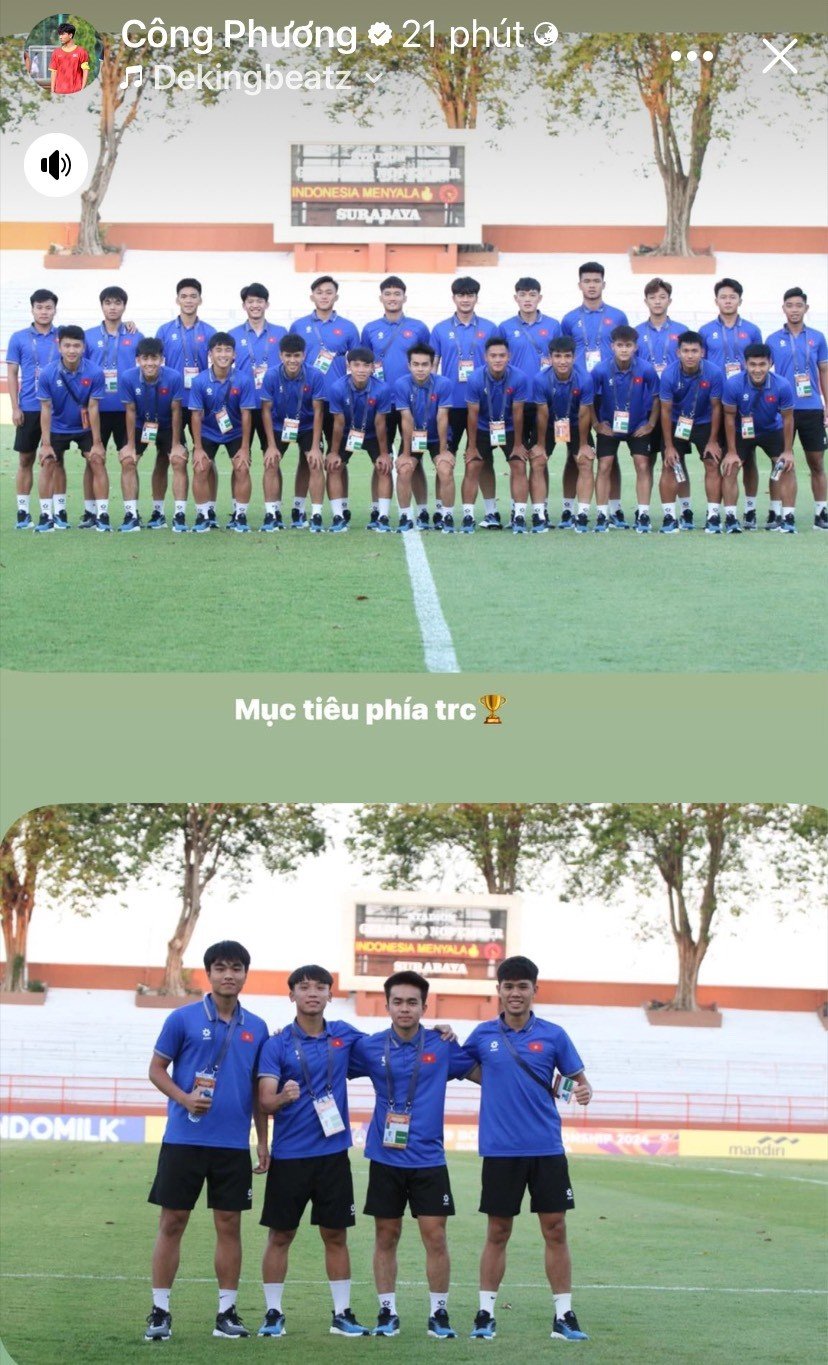 Nguyễn Công Phương thắp sáng quyết tâm chinh phục U19 Đông Nam Á của Việt Nam