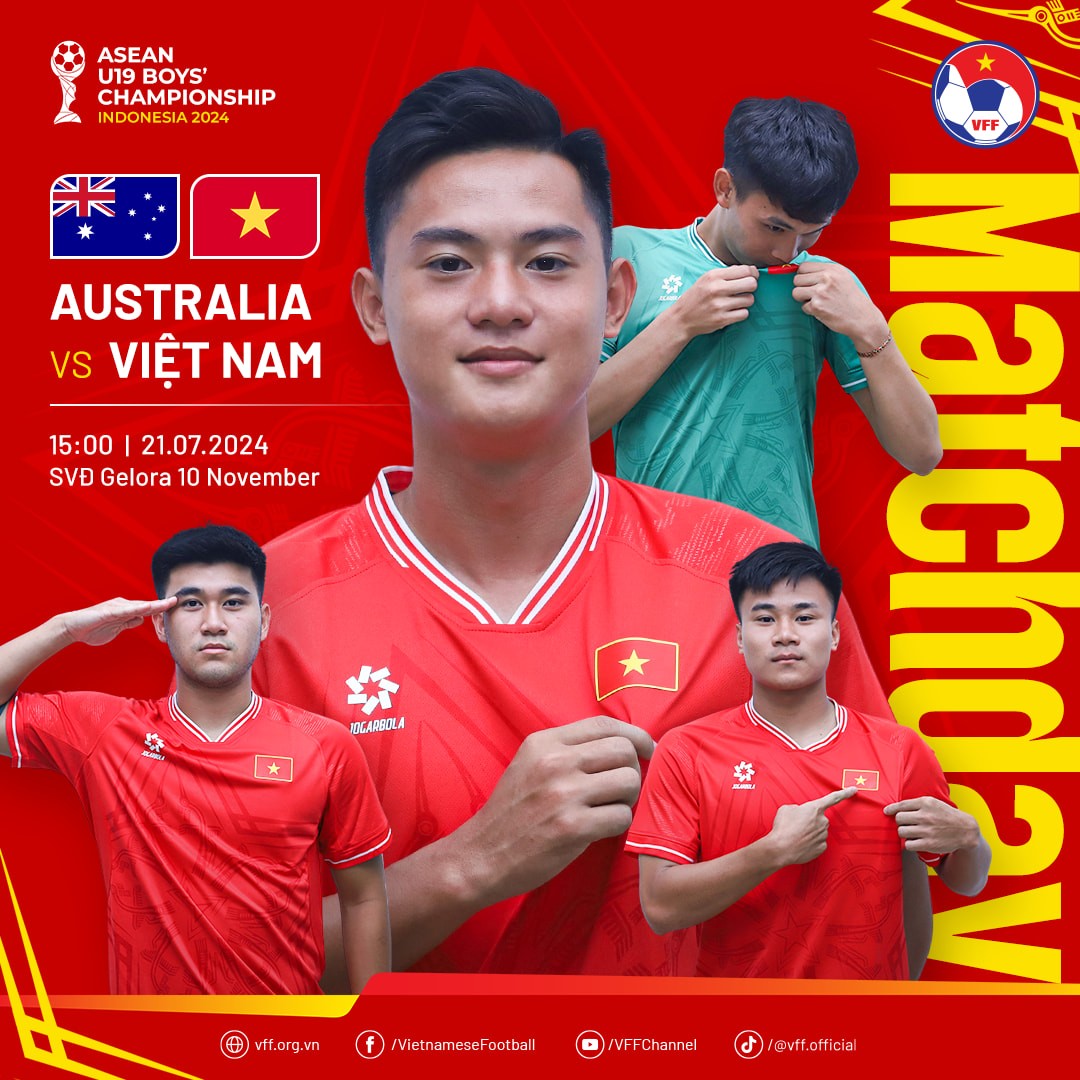 U19 Việt Nam Thua Trận Đau Đớn Trước U19 Australia, Vỡ Mộng Đi Tiếp tại Giải U19 Đông Nam Á 2024