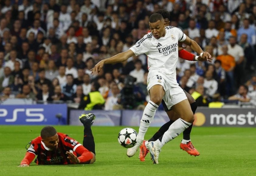 Real Madrid gây sốc khi để thua AC Milan trên sân nhà tại Champions League