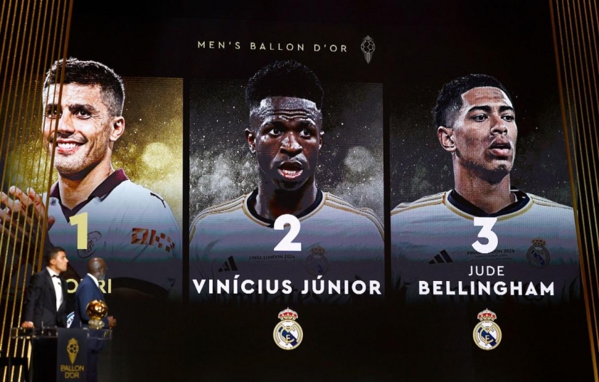 Cuộc đua Quả bóng vàng 2024 Rodri đăng quang, tranh cãi vẫn chưa hạ nhiệt