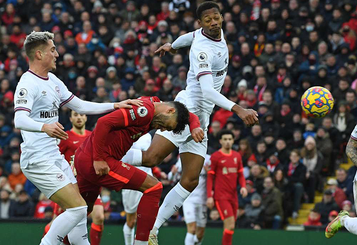 Kết quả Liverpool vs Brentford