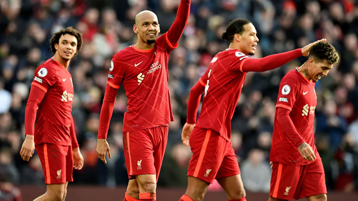 Kết quả Liverpool vs Brentford