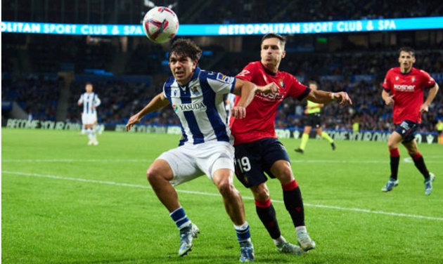Cuộc chiến giành sao trẻ Real Madrid, Atletico Madrid và Inter Milan cạnh tranh hậu vệ Jon Aramburu