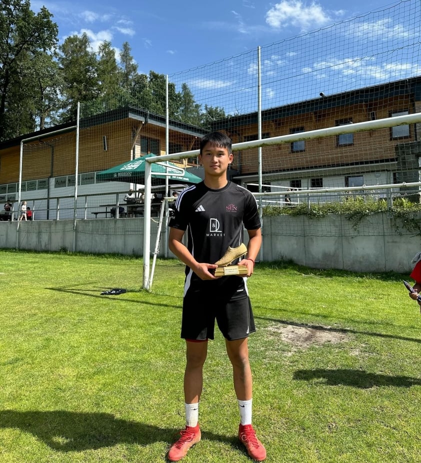 Tài năng bóng đá Việt kiều Andrej Nguyễn An Khánh tỏa sáng trong màn tái xuất