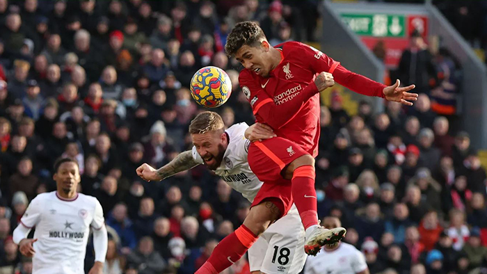 Kết quả Liverpool vs Brentford