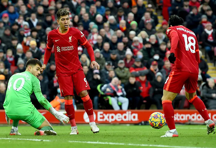 Kết quả Liverpool vs Brentford