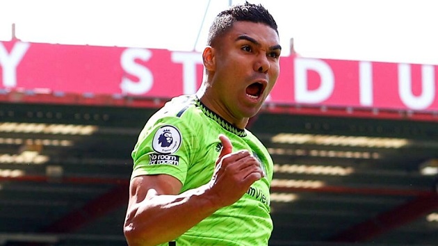 Tương lai Casemiro tại Man Utd trên bờ vực sụp đổ khi Quỷ đỏ lên kế hoạch thanh lý