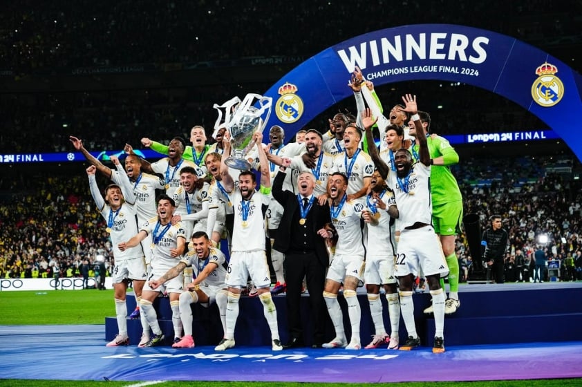Real Madrid thiết lập kỷ lục lịch sử với chức vô địch Siêu cúp châu Âu thứ 6
