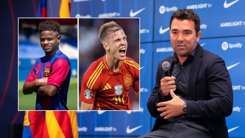 Màn trao đổi hấp dẫn giữa Barcelona và RB Leipzig: Mikayil Faye đổi lấy Dani Olmo