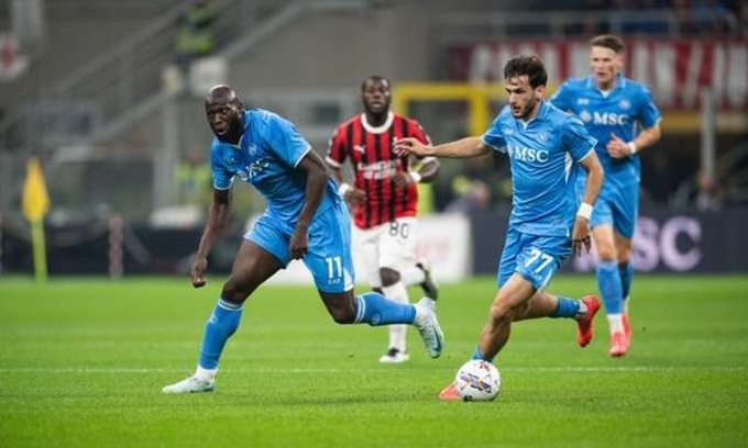 Lukaku và Kvara Bộ đôi hủy diệt trên hàng công Napoli