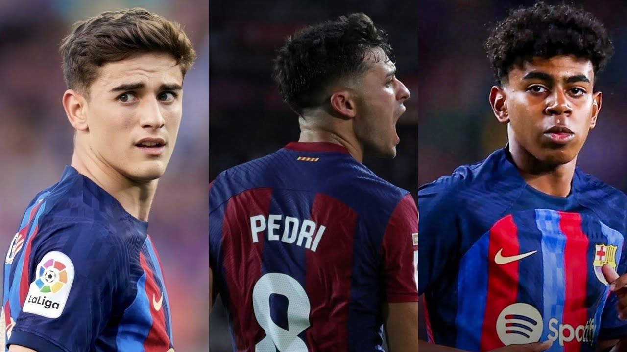 Đội hình U23 Barcelona Vàng Giá trị hơn 500 triệu euro và tương lai xán lạn