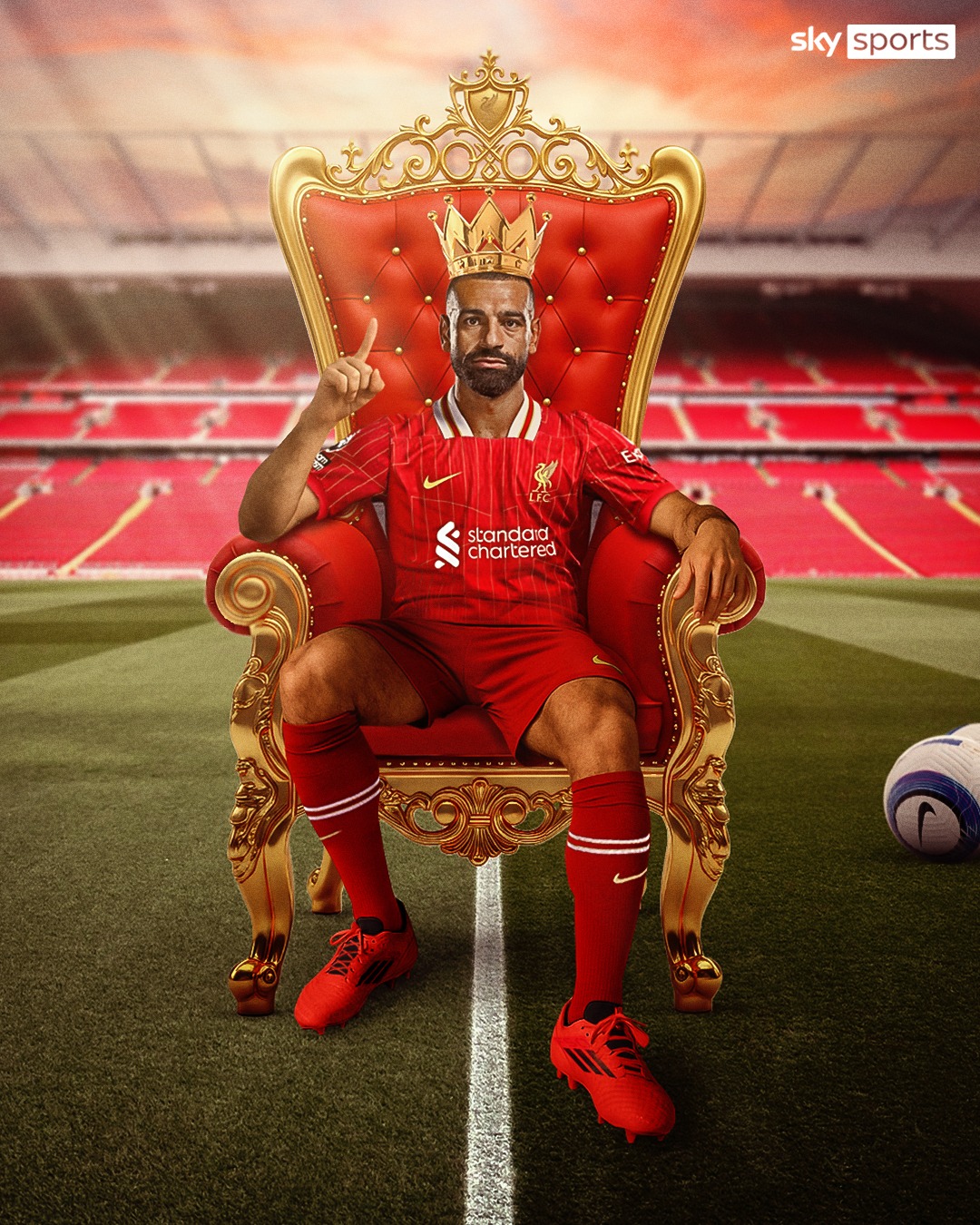 Mohamed Salah: Huyền thoại sống của Liverpool và tham vọng chinh phục đỉnh cao Premier League