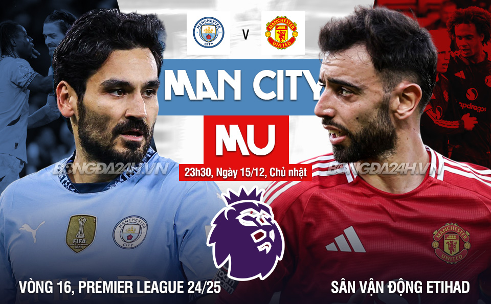 Trận derby Manchester Man United tìm kiếm lợi thế trước Man City chìm trong khủng hoảng