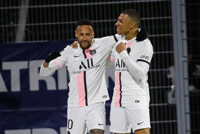 Neymar, Mbappe
