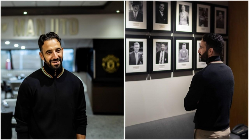 Tân HLV Man Utd Ruben Amorim Gây Ấn Tượng Với Cử Chỉ Đẹp