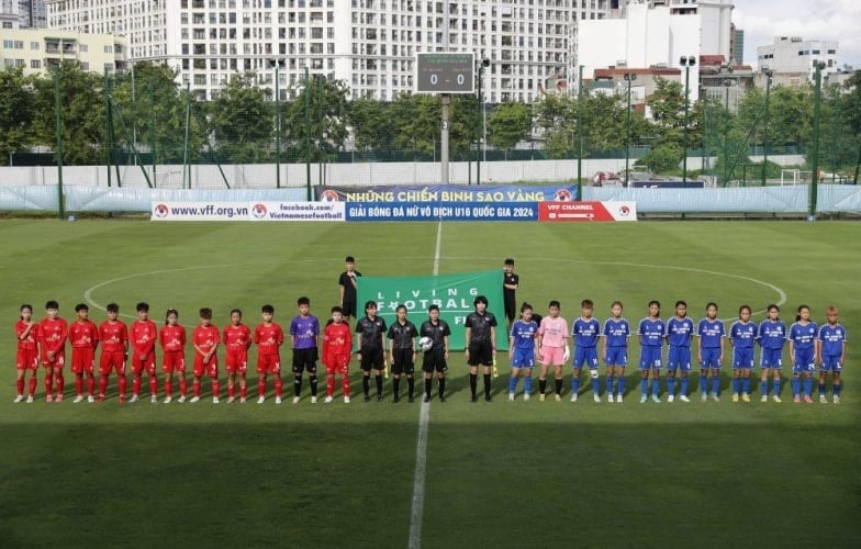 Giải bóng đá nữ vô địch U16 Quốc gia 2024: Khởi tranh với sự tham dự của 5 đội bóng