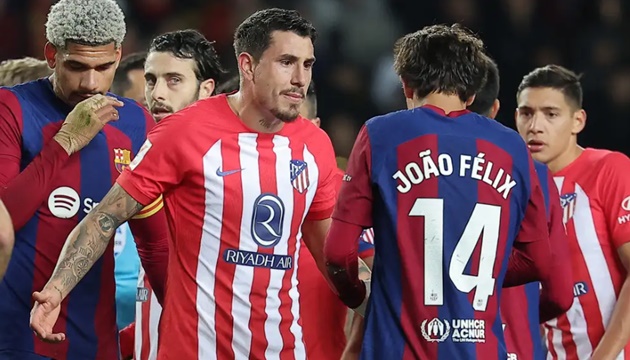 M.U để mắt đến đá tảng Atletico
