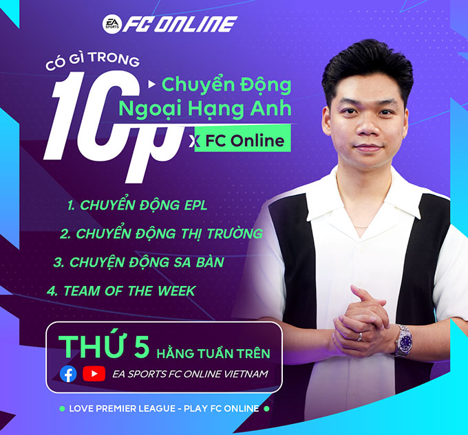 10 Phút Chuyển Động Ngoại Hạng Anh Nối Kết Sân Cỏ Thực Tế Và Thế Giới Ảo