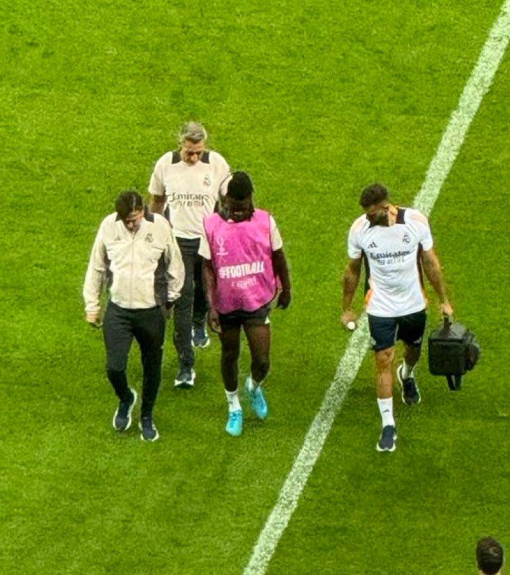 Chấn thương bất ngờ của Eduardo Camavinga khiến Real Madrid mất đi trụ cột cho trận Siêu cúp châu Âu