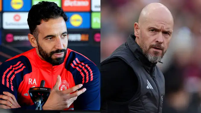 Người phù hợp với Man United Amorim đang phục hưng Quỷ đỏ theo cách đối lập với Ten Hag