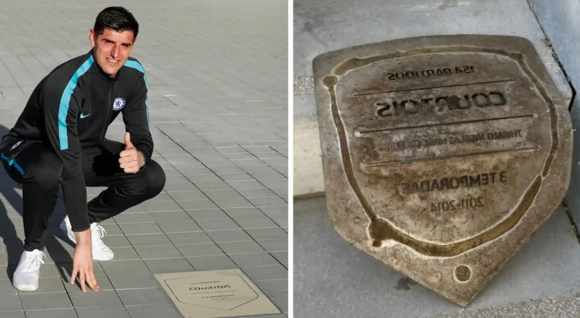 Căng thẳng giữa Courtois và Atletico bùng nổ: Tấm bảng vinh danh đối mặt nguy cơ bị gỡ bỏ