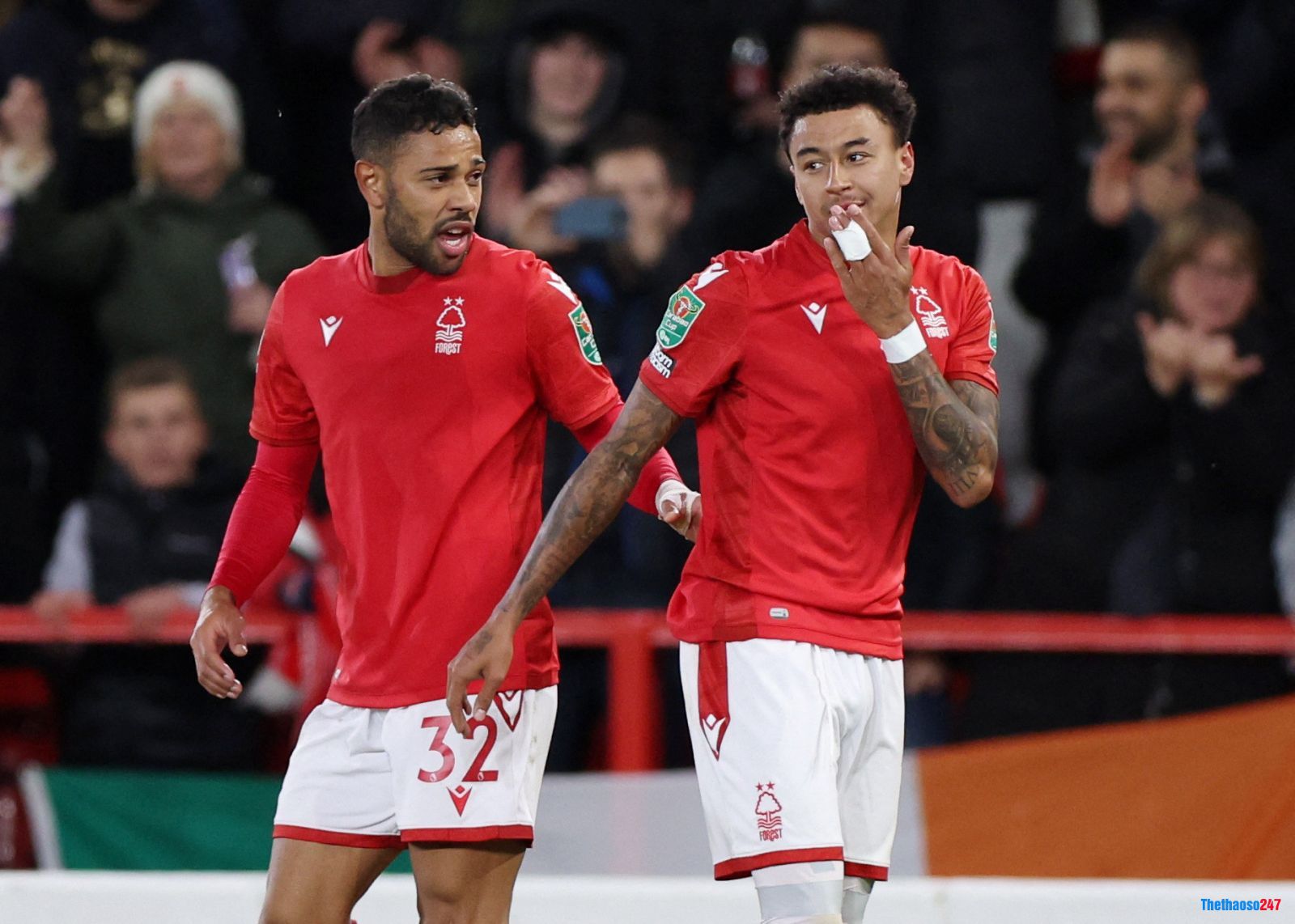 Nottingham 2-0 Tottenham