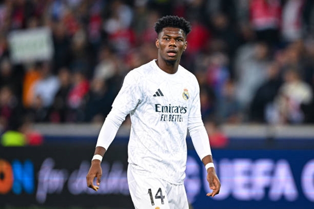 Tiền vệ trụ cột của Real Madrid, Aurélien Tchouaméni, không có ý định chuyển đến Liverpool
