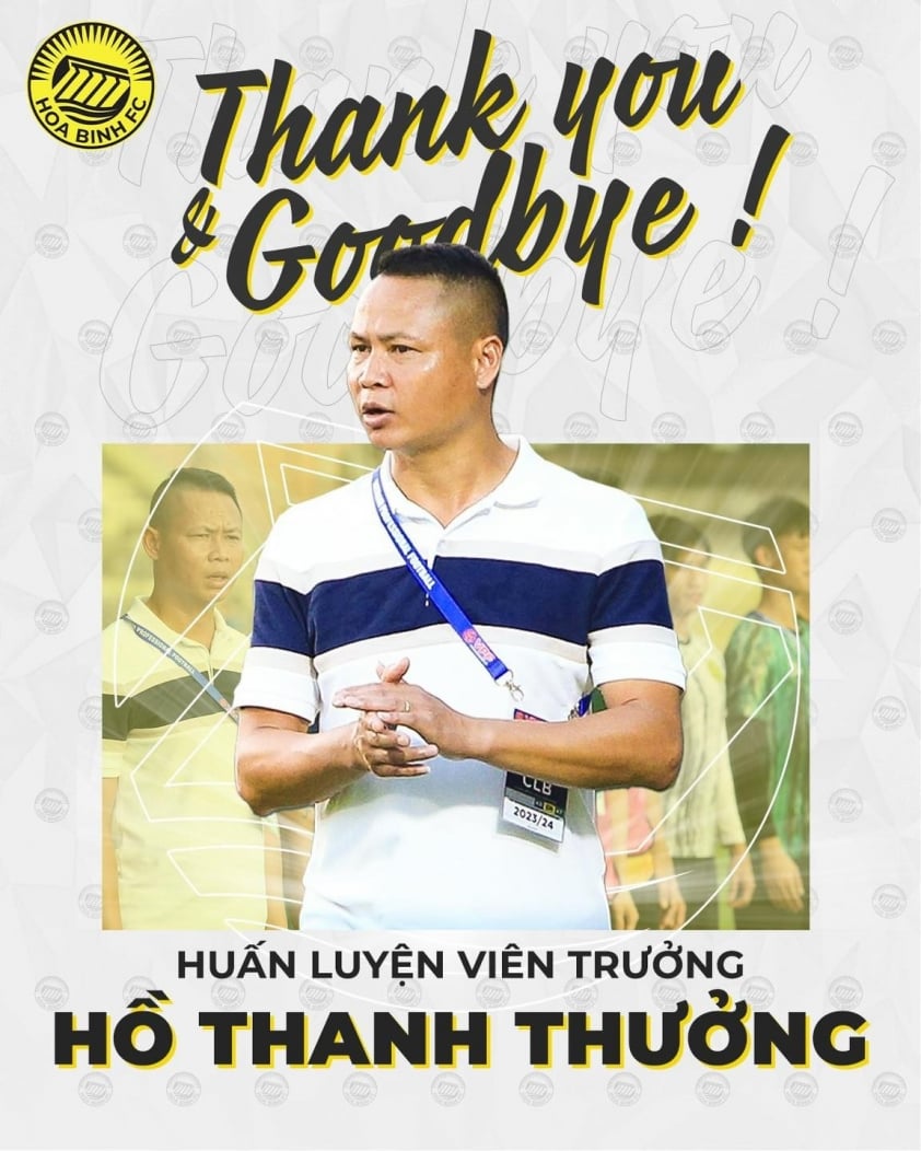 Cựu danh thủ Lê Quốc Vượng tái hợp với Hòa Bình trong vai trò HLV trưởng