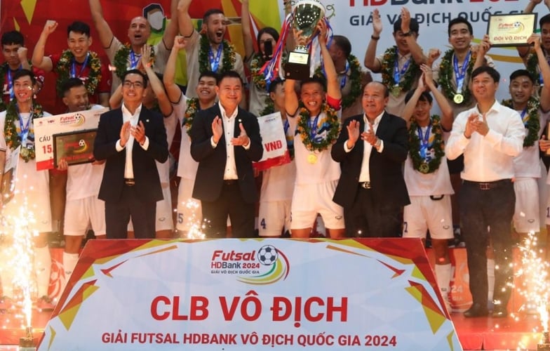 Thái Sơn Nam Thống Trị Futsal Việt Nam với Chức Vô Địch Thứ 13