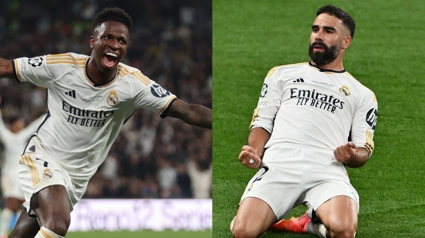 Vinicius Junior nổi lên như ứng cử viên hàng đầu cho Quả bóng vàng 2024, theo Dani Carvajal