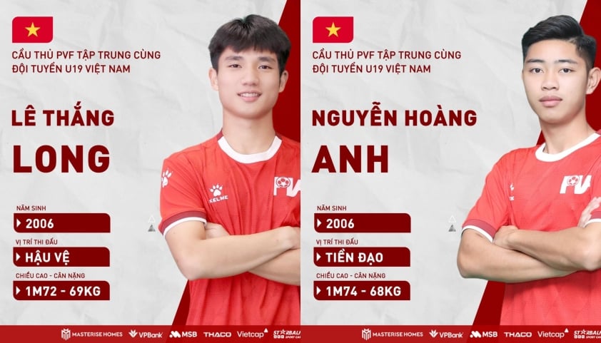 Hai Cầu Thủ PVF Tập Trung Cùng U19 Việt Nam Sau Kỳ Thi THPT