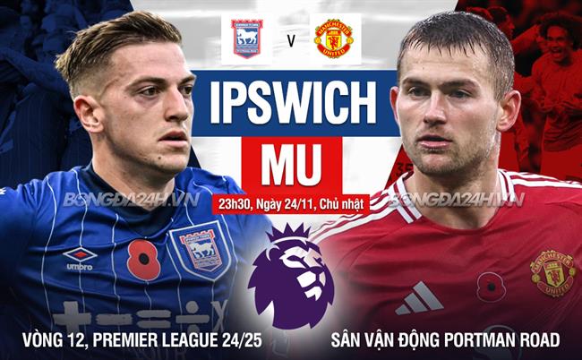 MU mở màn thời đại Ruben Amorim bằng chuyến làm khách đầy thử thách trước Ipswich