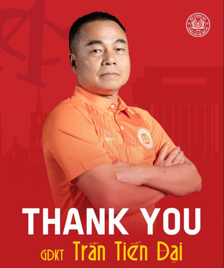 GĐKT Trần Tiến Đại chia tay Công an Hà Nội, theo đuổi mục tiêu mới