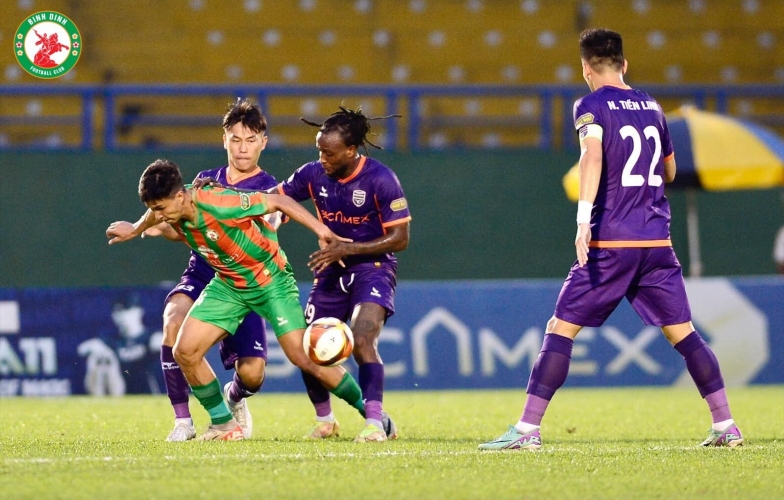 Bình Định Bị Bình Dương Cầm Hòa, Chỉ Còn Đua Top 3 V-League