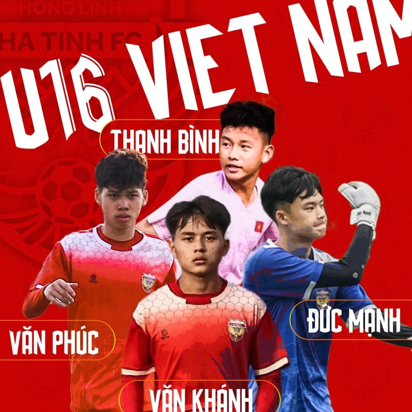 U16 Việt Nam chuẩn bị hướng tới các giải đấu sắp tới với thành phần 7 cầu thủ U17 Hà Nội