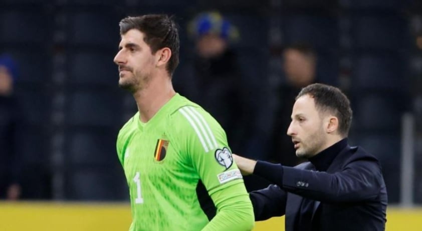 Thủ môn Real Madrid Thibaut Courtois bị loại khỏi đội hình Euro 2024 của Bỉ