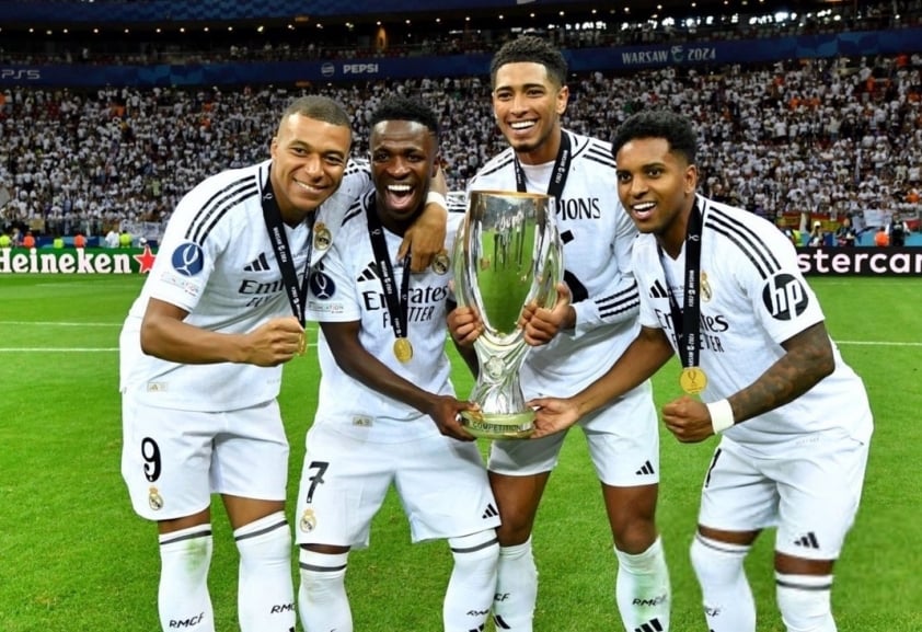 Real Madrid thiết lập kỷ lục lịch sử với chức vô địch Siêu cúp châu Âu thứ 6