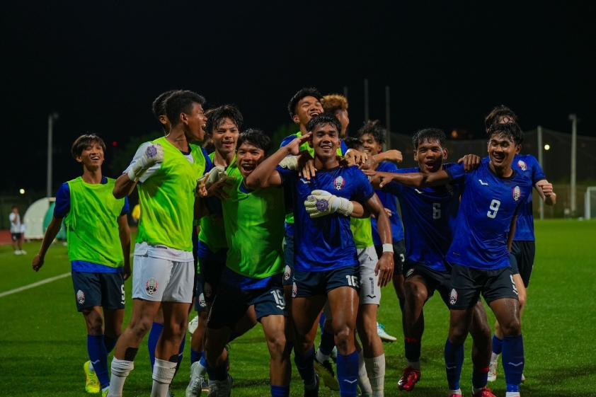 Chiến thắng lịch sử U20 Campuchia hạ gục U20 Bahrain, làm nức lòng người hâm mộ