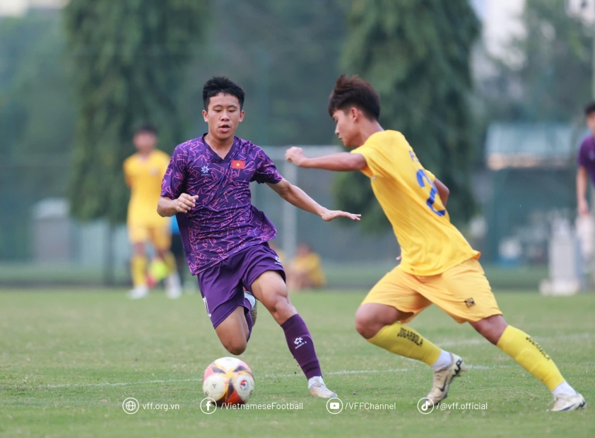 U17 Việt Nam Ghi Dấu Ấn Trước Vòng Loại Châu Á với Chiến Thắng Giao Hữu