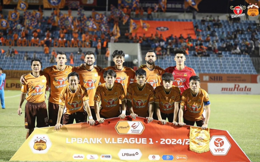 HAGL đối mặt thử thách lớn trong 5 vòng đấu tới tại V-League