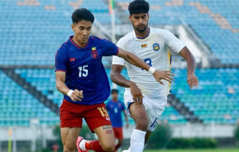 Myanmar bị Sri Lanka cầm hòa ngạc nhiên trong trận giao hữu