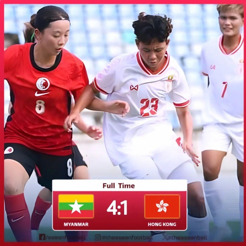 Myanmar Đánh Bại Hồng Kông Với Tỷ Số Ấn Tượng 4-1 Trong Trận Giao Hữu FIFA Days