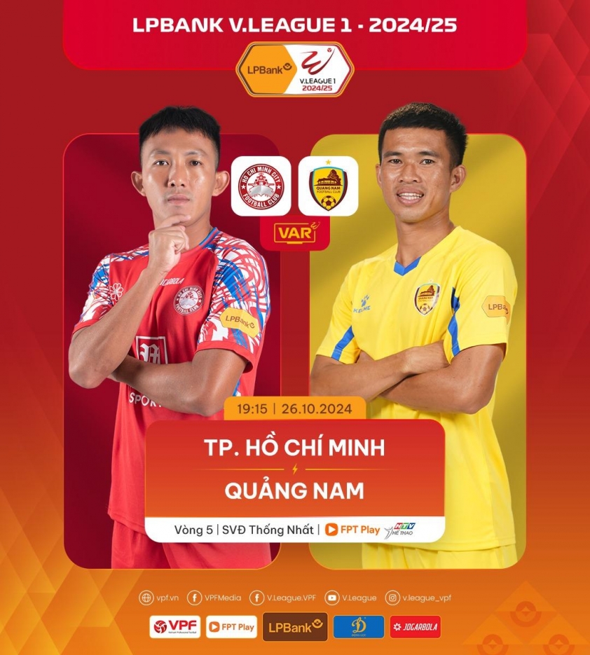 Thủ môn Việt Kiều Làm Điểm Tựa, CLB TP.HCM Giành Trận Hòa Trước Quảng Nam