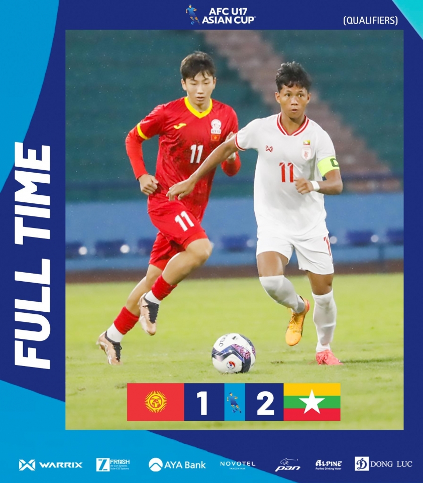 Chiến thắng bất ngờ của Myanmar mở ra cơ hội cho U17 Việt Nam tại vòng loại châu Á 2025