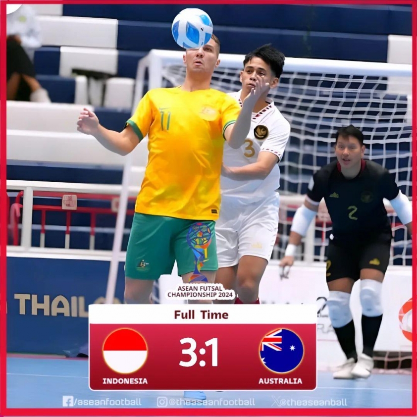 ĐT Futsal Indonesia Ngạo Nghễ Tiến Vào Bán Kết Giải Vô Địch Futsal Đông Nam Á 2024