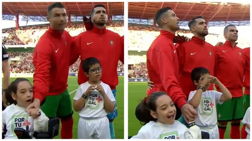 Ronaldo Toả Sáng Trên Sân, Tỏa Ấm Cả Ngoài Đời