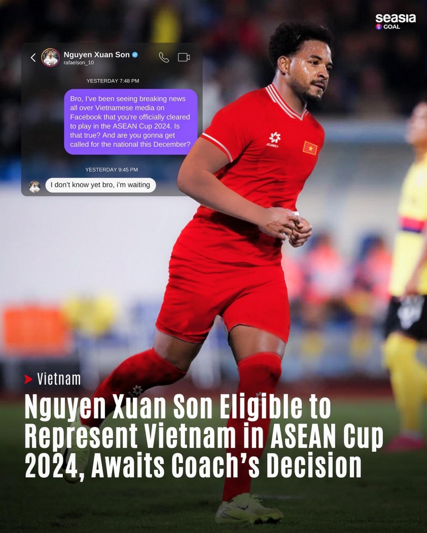 ĐT Việt Nam nhận tin vui Rafaelson đủ điều kiện thi đấu tại AFF Cup 2024